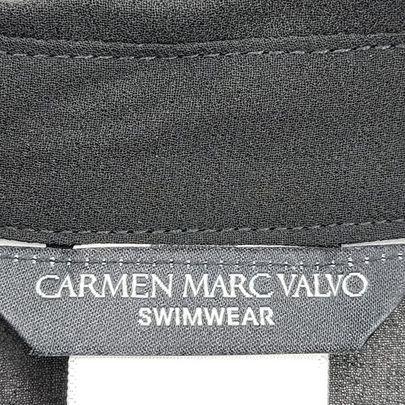 Carmen Marc Valvo Women's Cover-Up Shirt - M - Picture 4 of 7